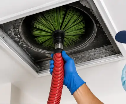 Professional air duct cleaning service